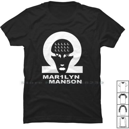 Marilyn Manson Mechanical Animals T Shirt 100% Cotton Mechanical Mechanic Popular Animals Cartoon Manson Humor Nerd Mari Geek