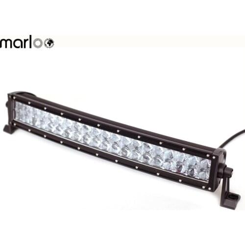 Marloo 4D 22" 120W LED Light Bar Truck Off Road Light Led Dual Row Flood Spot Combo Beam For Jeep 4WD SUV ATV 4x4 Pickup Boat