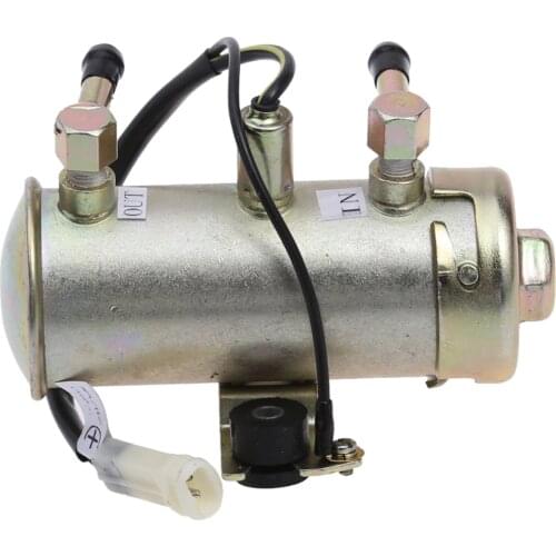 VODOOL 12V Car Electric Accessories Fuel Pump Facet Red Top Style Fuel Petrol Diesel Pump Kit Engine Fuel Pump Fuse High Quality