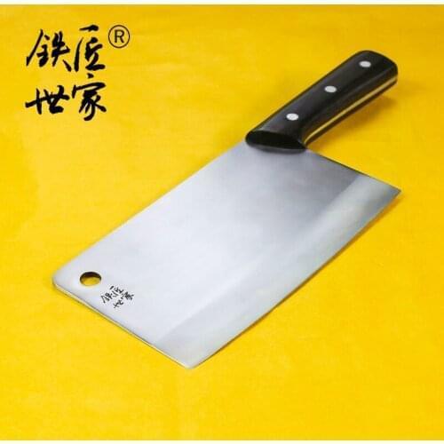 Kitchen chef knife Chinese handmade forged stainless steel sharp slicing knife cleaver knife vegetable fruit meat kitchen knives