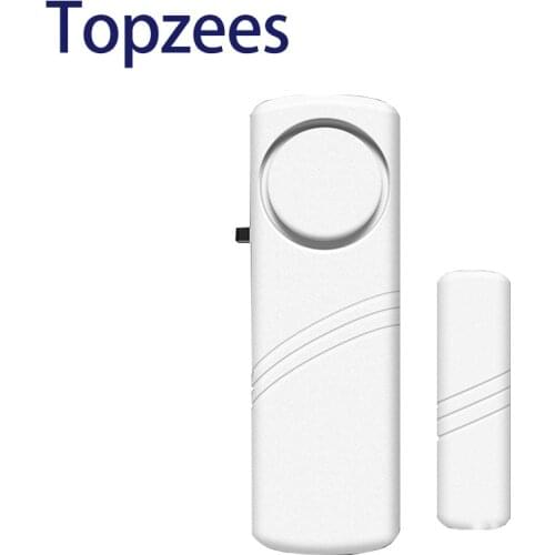 Independent Door Sensor Burglar Alarm Open Closed Magnetic Gap Window Alarm Detector Security Protection Wireless Alarm System