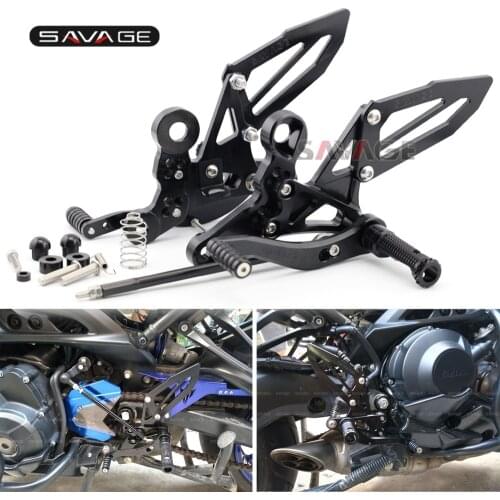 Rider Front Footrest For YAMAHA MT-09 MT09 Tracer 900/GT XSR 900 2018-2020 FZ-09 FJ-09 Motorcycle Articulated Foot Pegs