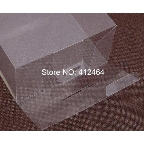 UV protected plastic packaging for PVC food or gift transparent box