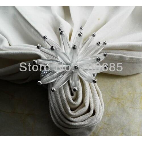 Aliexpress sold beaded wedding napkin ring