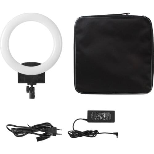 RL-560D RL-860D Photogtaphy LED Ring Light Bi-color 3200K-5600K for DSLR Camera Smartphone Photo Self-portrait Video Shooting