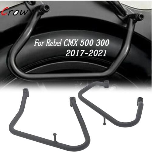 Motorcycle Saddle Bag Stays Saddlebag Support Kit Side Box bags Package Rack For Honda Rebel CMX 500 300 CMX500 CMX300 2017-2021
