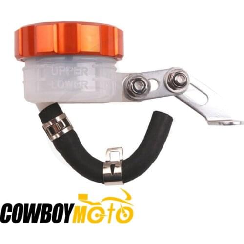 Motorcycle Universal Brake Reservoir Fluid For Suzuki GSXR 600 750 2004 2005 Orange 04 05
