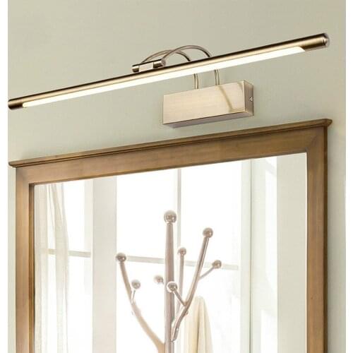 Indoor Wall Light Bathroom mirror light Modern LED Mirror switch Over Picture ing Fixtures plated alloy home living WJ10