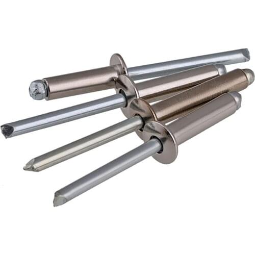 304 Stainless Steel Dome Head Blind Rivets Decorating Nails Pop Rivets M3.2 M4 M5