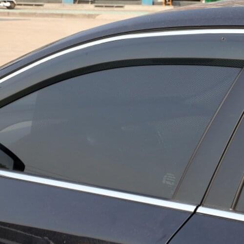 CHIZIYO 63*42cm Car Sunshade Black Dot Electrostatic Shading Stickers Anti-UV Heat Sunscreen Insulation Window Film 2pcs/lot
