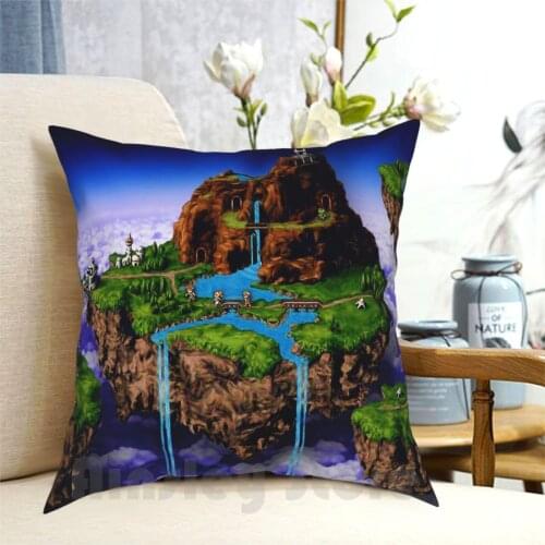 Zeal Custom Design Pillow Case Printed Home Soft Throw Pillow Zeal Snes Video Games Rpg Chrono Trigger Lucca Marle Frog