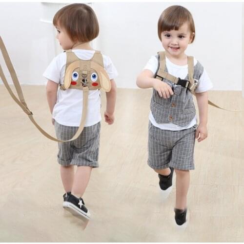 Baby Safety Harness Anti Lost Walk Belt Child Leashes Kid Walking Handle Children Outdoor Play Wristband Baby Walker Safety Care