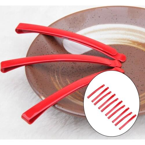 Red Anime Hairpins Flat Style Hairpins Hats Party Accessories