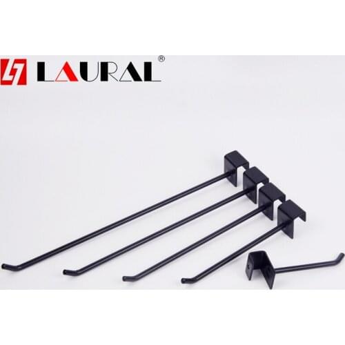 Square Pipe Hook Socks Mobile Phone Fitting Supermarket Crossbeam Hook Plus Rough Small Jewelry Rack Hook Wholesale