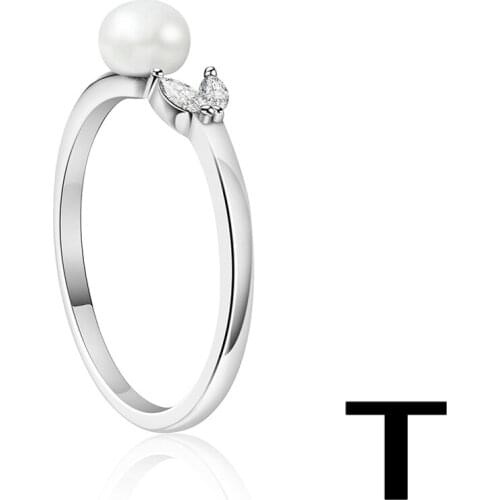 NEW 100% 925 Sterling Silver Original Ring Fashion Classic T Ring Wedding Party Anniversary Day Luxury Couple Ring Jewelry Gift