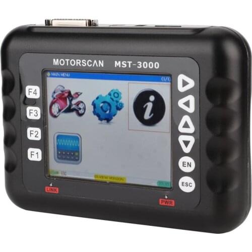 Master MST-3000 Motorcycle Electronic Diagnostic Tool MST 3000 MotorBike ECU Scanner For Asian EUR Motocycle MST3000 Updatable