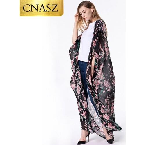 Chiffion printing designer hot sale Islamic clothing muslim dress butterfly kaftan abaya
