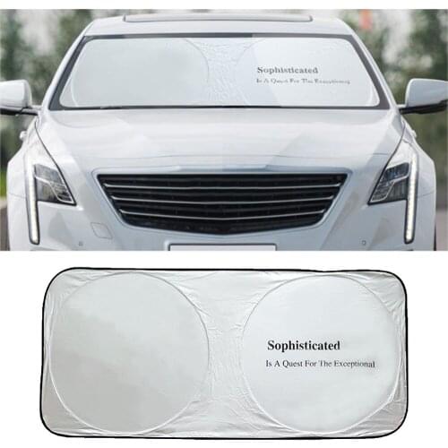 Car Windshield Sun Shade Cover Sunshade Visor For Cadillac Escalade Ats Xts Cts Xt4 Xt5 Xt6 Ct4 Ct6 Srx Bls Parasol Accessories