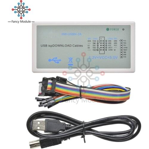 Diymore USB Download Programmer ISP Download Cable with USB Cable Jumper Wire JTAG Line