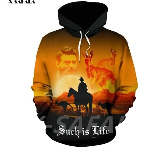 X-SAFALA Men's Kangaroo Hoodies