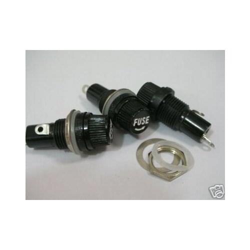 200 Panel Mount Fuses Holder Cradle 15A/125v 10A/250v