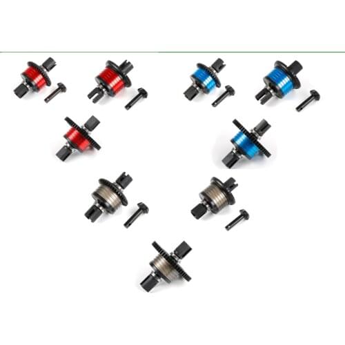 Aluminum Helical Cut Rear+Front+center Differential & Pinion Gear for 1/5 .losi 5ive T KMX2 ROVAN LT rc car parts