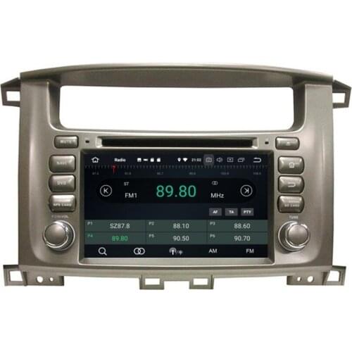 2 din 7" Android 8.0 Car Radio DVD GPS Stereo Multimedia for Toyota Lander Cruiser 100 4GB RAM Bluetooth WIFI USB DVR 32GB ROM