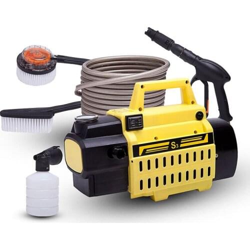 S3 car washing machine household 220v washing machine high pressure high power water gun automatic car washing brush brush pump