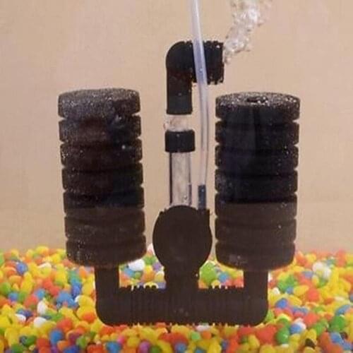 Practical Aquarium Biochemical Sponge Filter Fish Tank Filtration Bio Air Pump Add Oxygen Accessories Fish Tanks Aquarium Supply