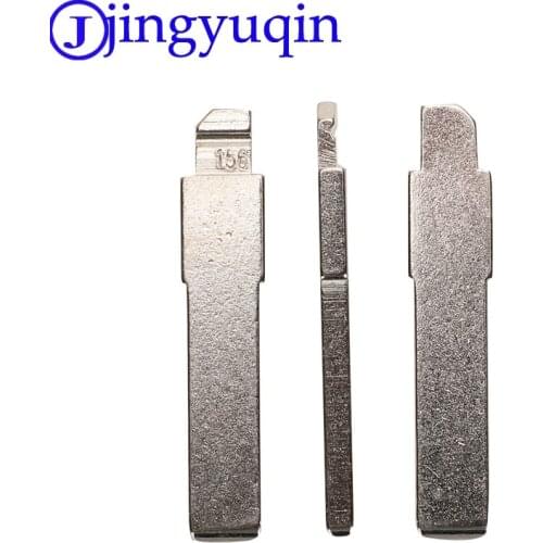 Jingyuqin Flip Folding Key Blade For Fiat 500 Punto Ducato Stilo Panda SIP22 Blank Uncut Blade