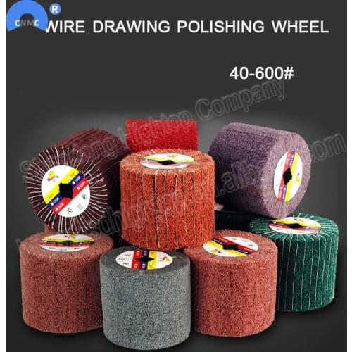 Wire drawing polishing Burnishing wheel