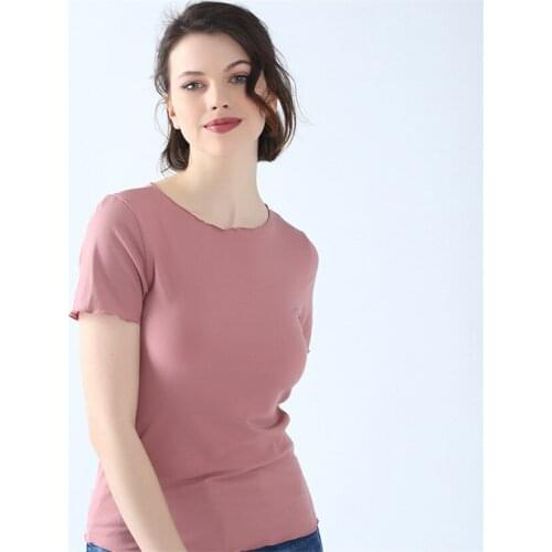 Womens Summer T-shirts Liva girl China
