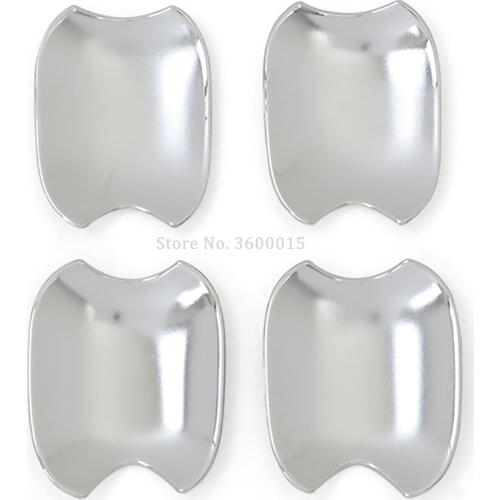 For Volvo XC60 XC 60 2018-2020 Matte Door Handle bowl Cover Molding Trim Decoration Sticker Exterior Accessories Car Styling