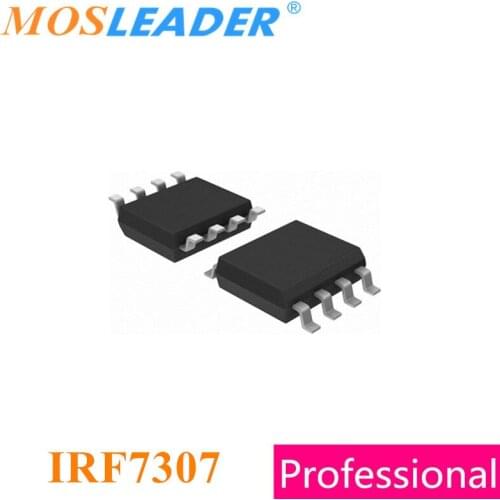 Mosleader IRF7307 SOP8 100PCS 1000PCS IRF7307TRPBF IRF7307PBF IRF7307TR N & P Channel 20V Made in China High quality