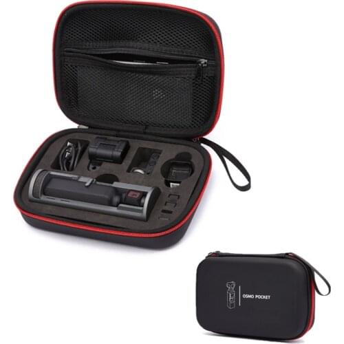 Osmo Pocket Spare parts Portable box Controller Wheel & Battery Charging Bank Protective case Hard Shell bag for dji Osmo Pocket