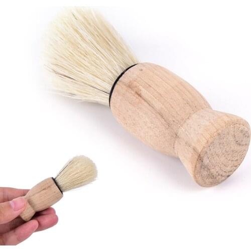 Professional Wood Handle Badger Hair Beard Shaving Brush For Best Men Father Gift Mustache Barber Tool Facial For Salon Hot