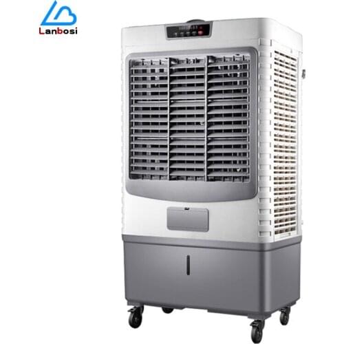 Industrial Evaporative Air Cooler Mobile Commercial Water-Cooled Air Conditioning Fan Ventilation Cooling Air Cooler