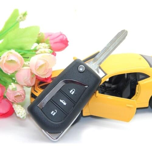Lockartist Auto Transponder RS422 3Buttons 315MHz Flip Remote Control Flip Car Key for Toyota New Vios Free Shipping
