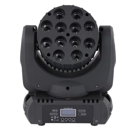 12*12W/36*3W LED Beam Wash Moving Head Light RGBW 4in1 With DMX Control For Disco Dj Pub Wedding Party LED Beam Wash Stage Light