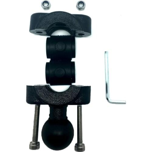 Rail Mount 1 Inch Ball Car Headrest Motorcycle Scooter Rearview Mirror Stem Bar Mount For Gar Min for ram mounts