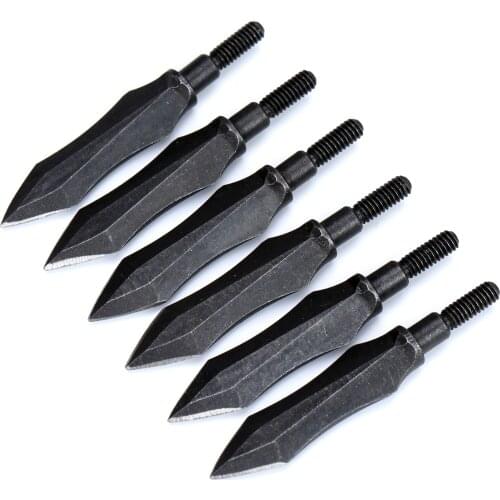 6pcs/pack 150Grains Broadheads for Carbon/Aluminum/Crossbow Hunting Arrow Head Tips Points for Arrow Archery hunting shooting