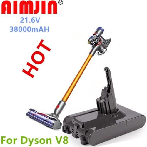 For Dyson Dc62 Battery 38Ah 21.6V Li-ion Battery for Dyson V8 DC58 DC59 DC61 DC62 DC74 SV07 SV03 SV09 Vacuum Cleaner Battery
