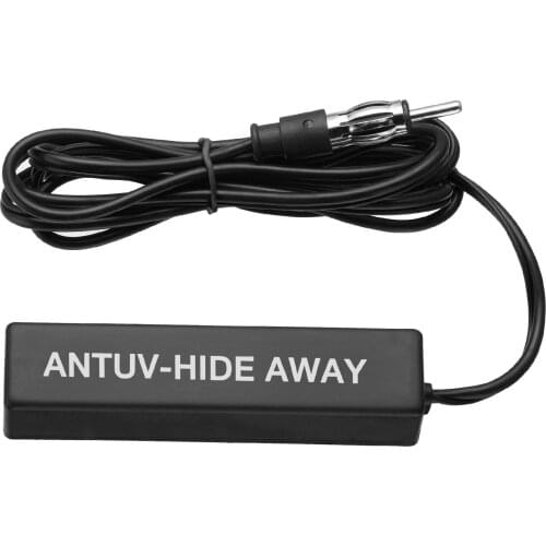 12V Car Radio Antenna Support AM FM ANTUV-HIDE AWAY Double-sided Adhesive Signal Booster Amplifier Vehicle Aerials Radio Antenna