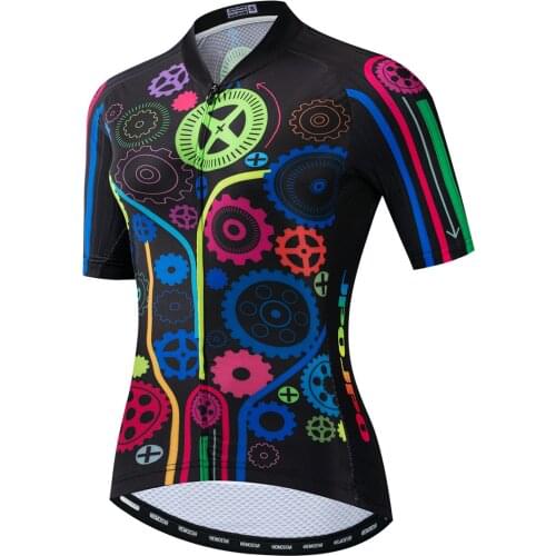 Cycling Jerseys Women Short Sleeve Bike Shirts Mountain Bicycle Clothes Summer Breathable mtb Jersey Tops Quick Dry