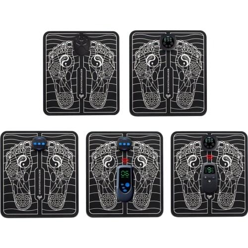 Electric Foot Massager Mat Pad Foot Stimulator Machine Foot Relaxation for Deep Kneading Improves Circulation