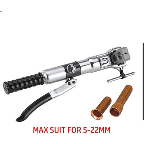 Hydraulic flaring tube expander dual-use WK400 copper tube expander horn cup shape two in one