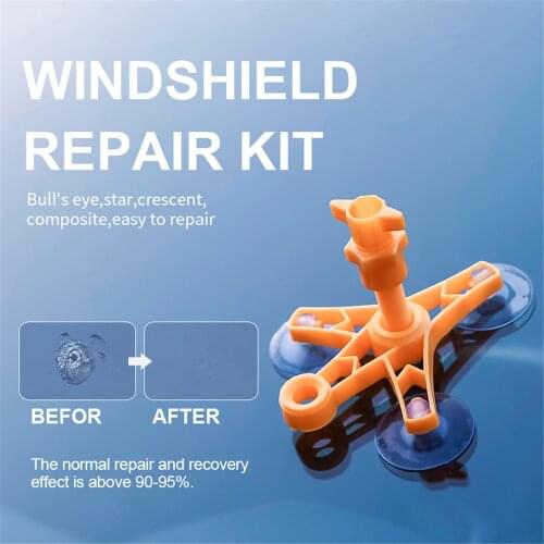 Car Windshield Repair Kit Windscreen Crack Remove Auto Glass Restore Set DIY Car Window Fix Kit Resin