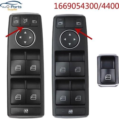 1669054300 2929054900 Electric Power Window Switch Front Left For Mercedes ML350 GL450 CLA250 2012-2016