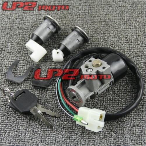 Ignition Switch Side Box/Trunk Lid Seat Lock Set For Scooter Honda CH125 Spacy 1984-1996 84 85 86 87 88 89 90 91 92 93 94 95 96