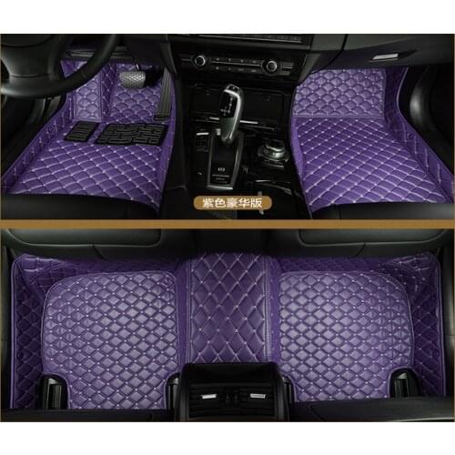 No Odor Full Surrounded Special Car Floor Mats Wear-resisting Non-slip Waterproof for VolkswagenTiguan MAGOTAN Golf 7 CC
